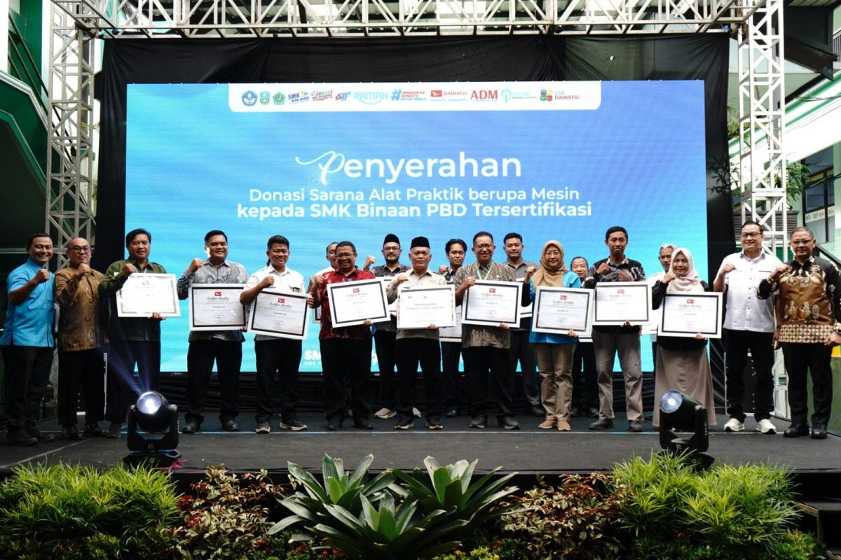 Daihatsu Resmikan Kelas Industri DOJO Di SMK Islam 1 Blitar Dukung Pengembangan SDM Berkelanjutan