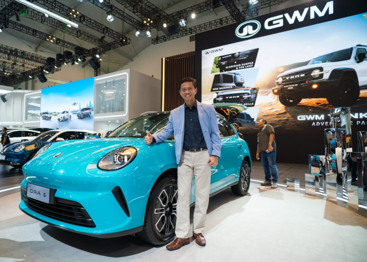 ORA 5 Mobil Listrik Terbaru GWM Di Indonesia Tampil Perdana Bersama Tank 500 Diesel Black Warrior Edition Dan Tank 300 Diesel Sand Beige Di GIIAS 2026