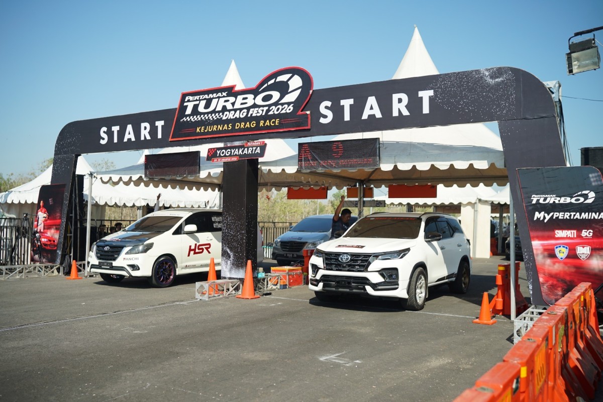 479 starter Berebut Waktu Tercepat Di Pertamax Turbo Drag Fest 2026