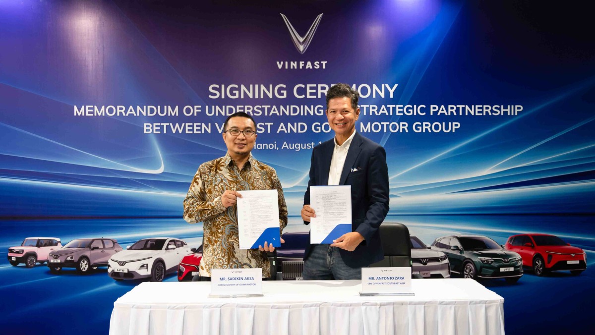 VinFast Jalin Kemitraan Dengan Gowa Motor Group Untuk Kembangkan Jaringan Dealer Di Seluruh Indonesia