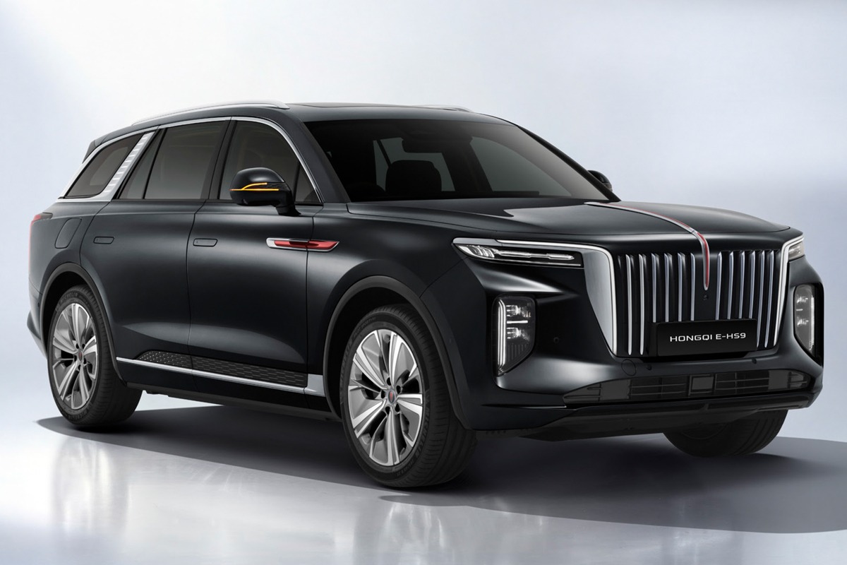 Hongqi E-HS9 Kendaraan Listrik Kenegaraan Yang Siap Masuk Pasar Global