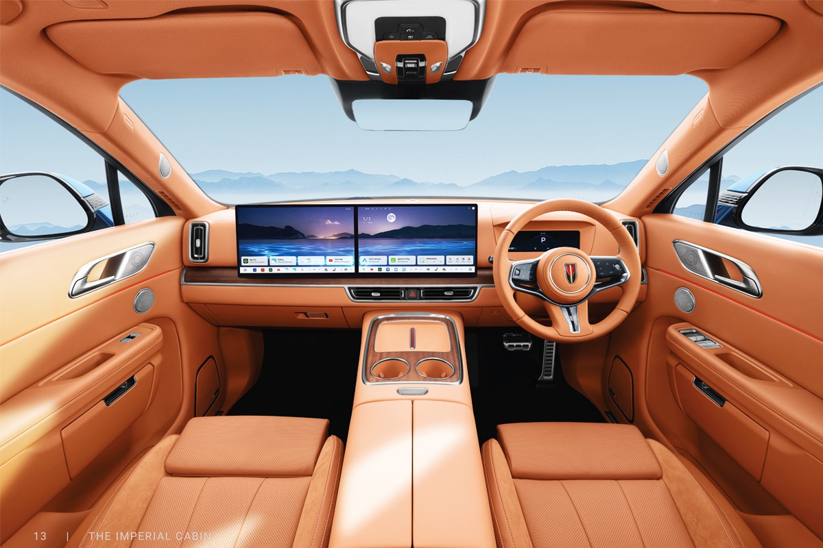 Hongqi E-HS9 Segmen Premium Model Pembuka Yang Bawa identitas Berbeda