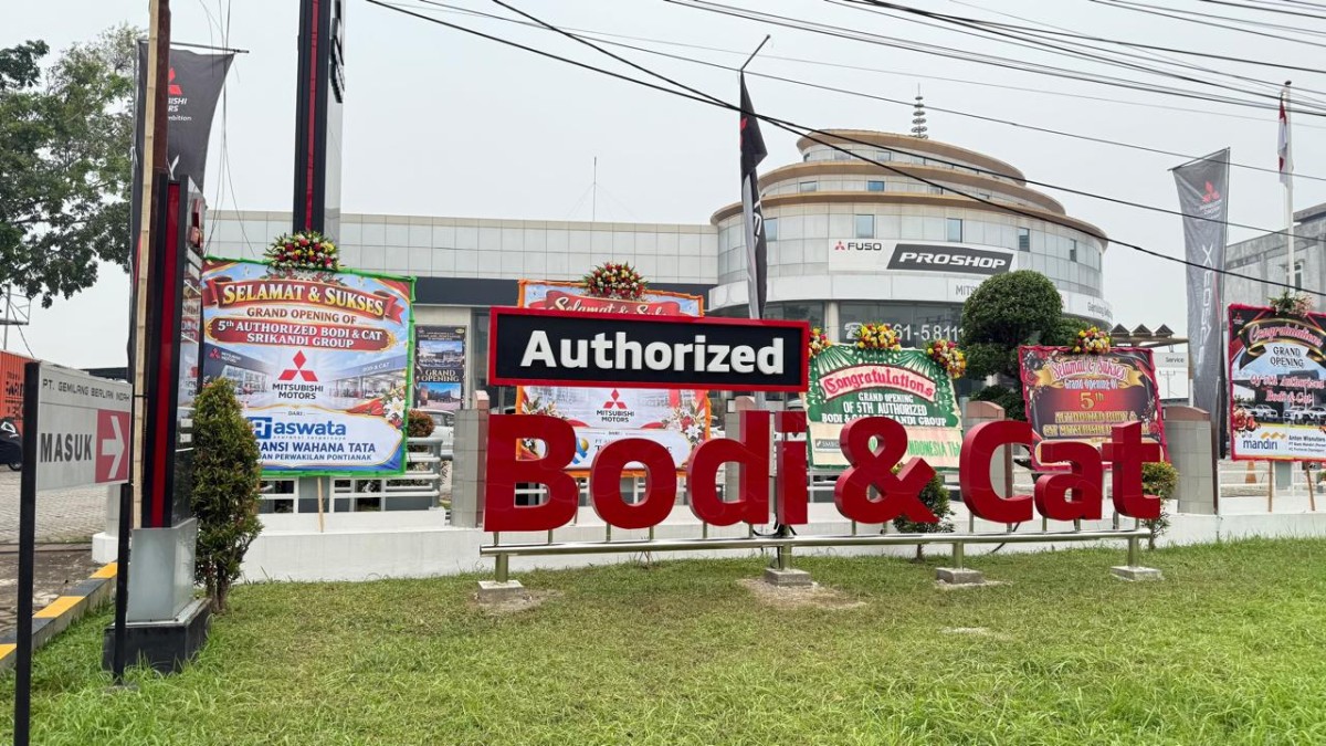 PT MMKSI Hadirkan Authorized Bodi & Cat Ke-30 Dengan Konsep Moderen Di Pontianak