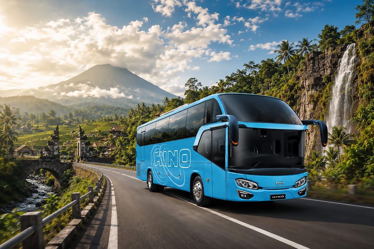 PT HMSI Lakukan Peningkatan Kapasitas Baterai Pada Seluruh Lini Hino Big Bus