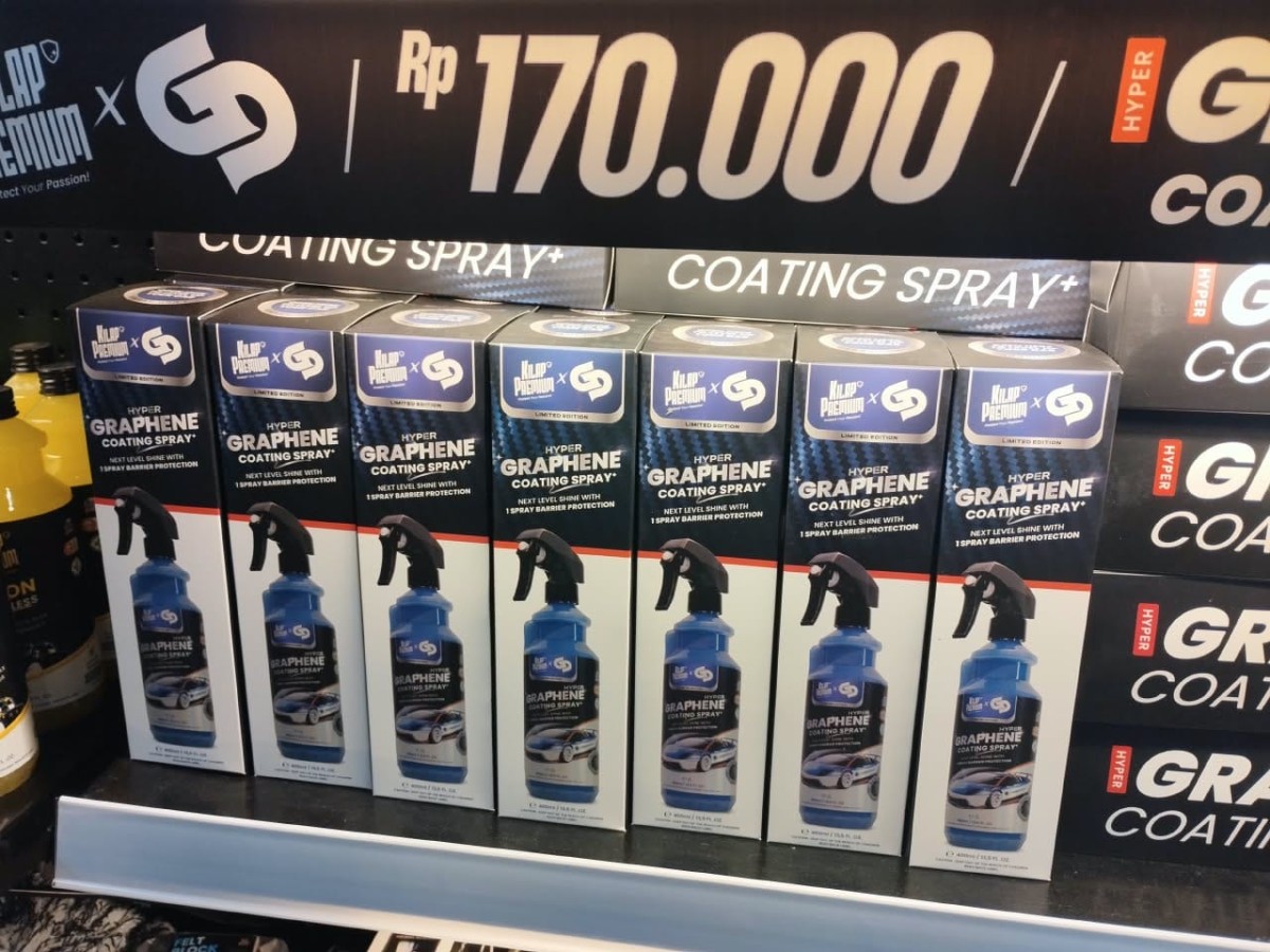 Hyper Graphene Coating Spray Hadir Perdana Bersama Garasi Drift di IMX 2026