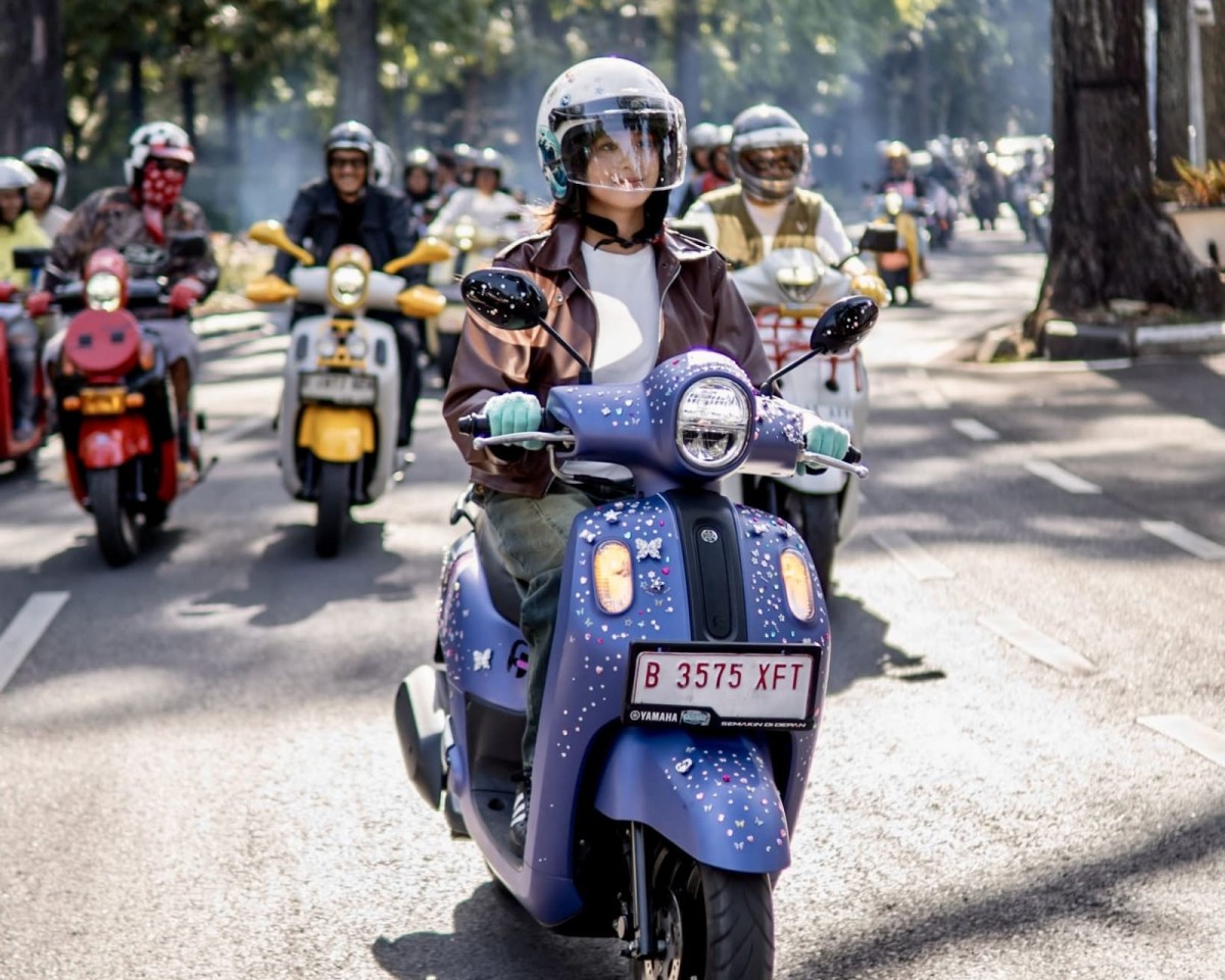 Yamaha Perkenalkan Fazzio Hybrid Terbaru Yang Stylis Dan Bertenaga Diajang Fazio Youth Festival 2026